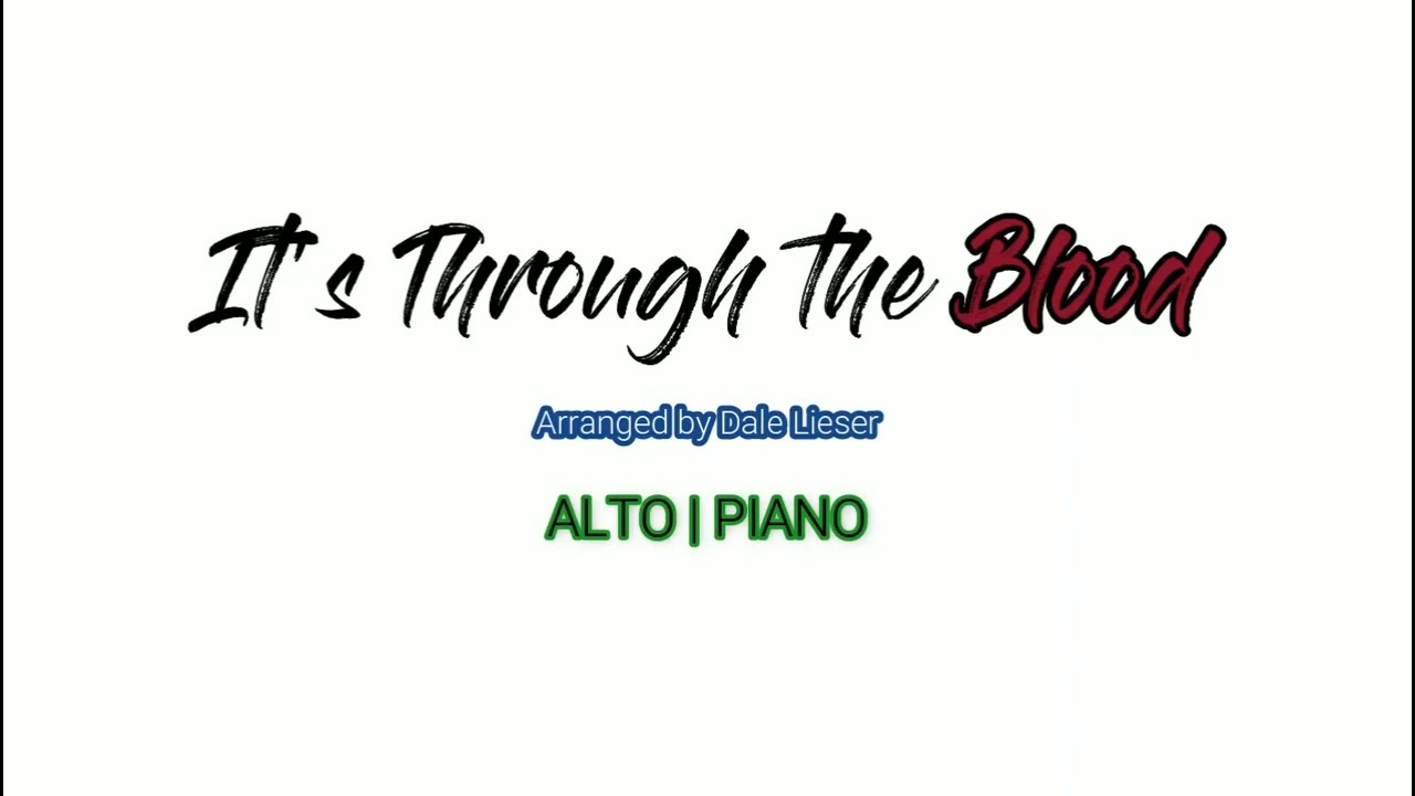 It's Through the Blood | Alto | Vocal Guide by Sis. Riza Ovidos