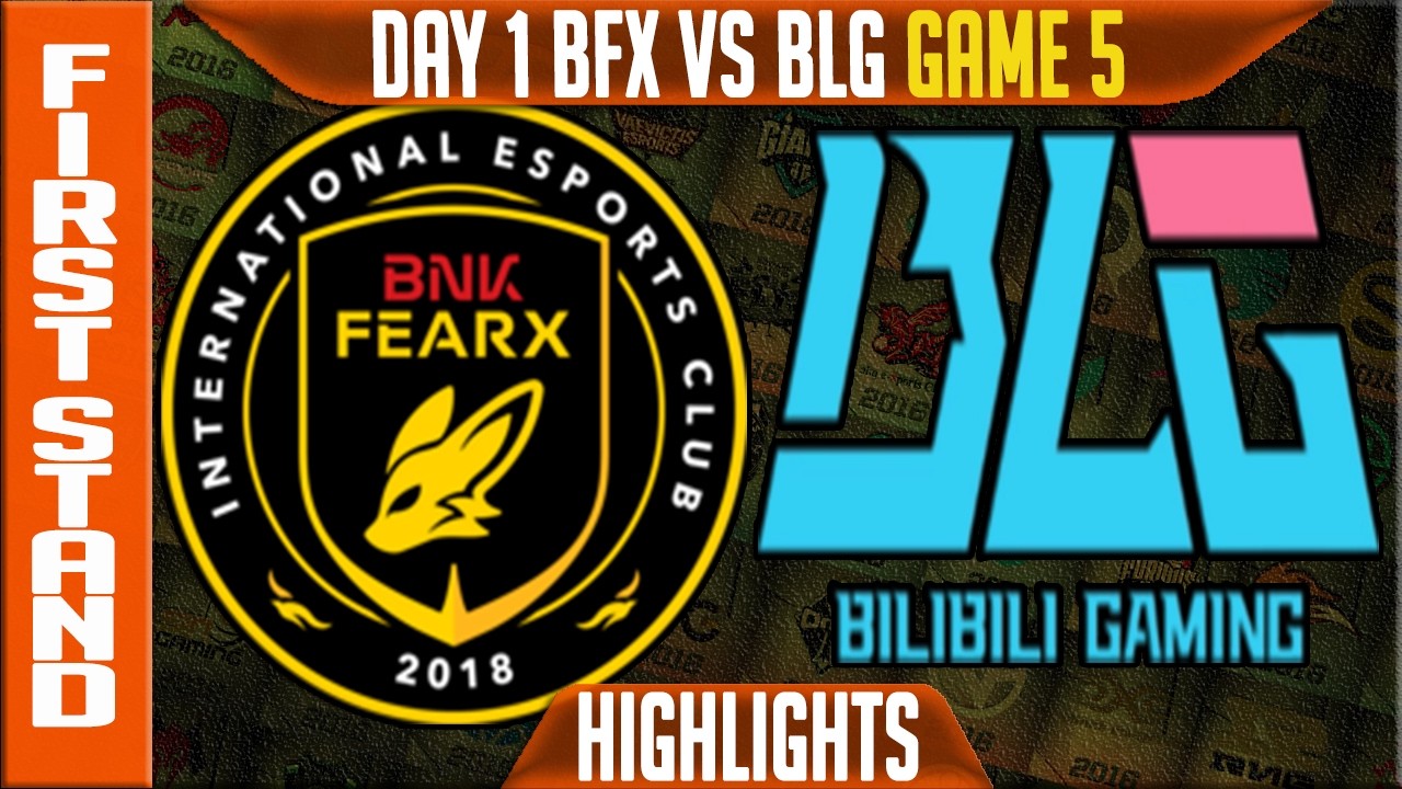 BFX vs BLG Highlights Game 5 | First Stand 2026 International Tournament Day 1 | BNK FearX vs Bilibi