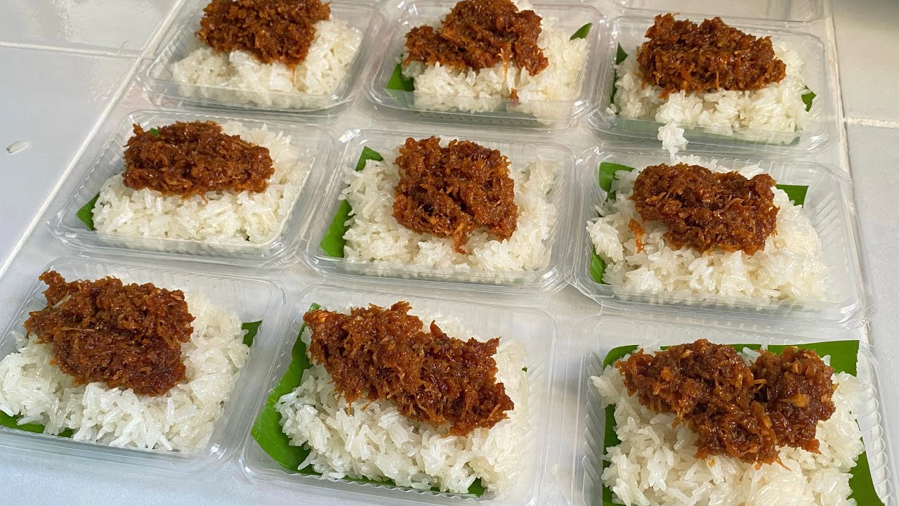 Cara Buat Pulut Berinti Yang Sedap | Idea Untuk Jualan