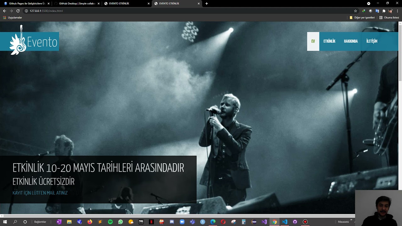 Jekyll İle Bir Web Sitesi Oluşturup Github &Uuml;zerinde Barındırma  &Ouml;dev 4