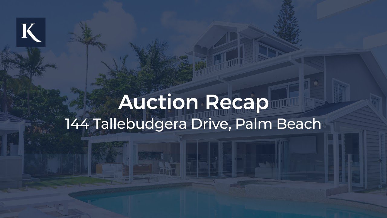 Auction Recap 144 Tallebudgera Drive, Palm Beach| Gold Coast Real Estate | Queensland | Kollosche