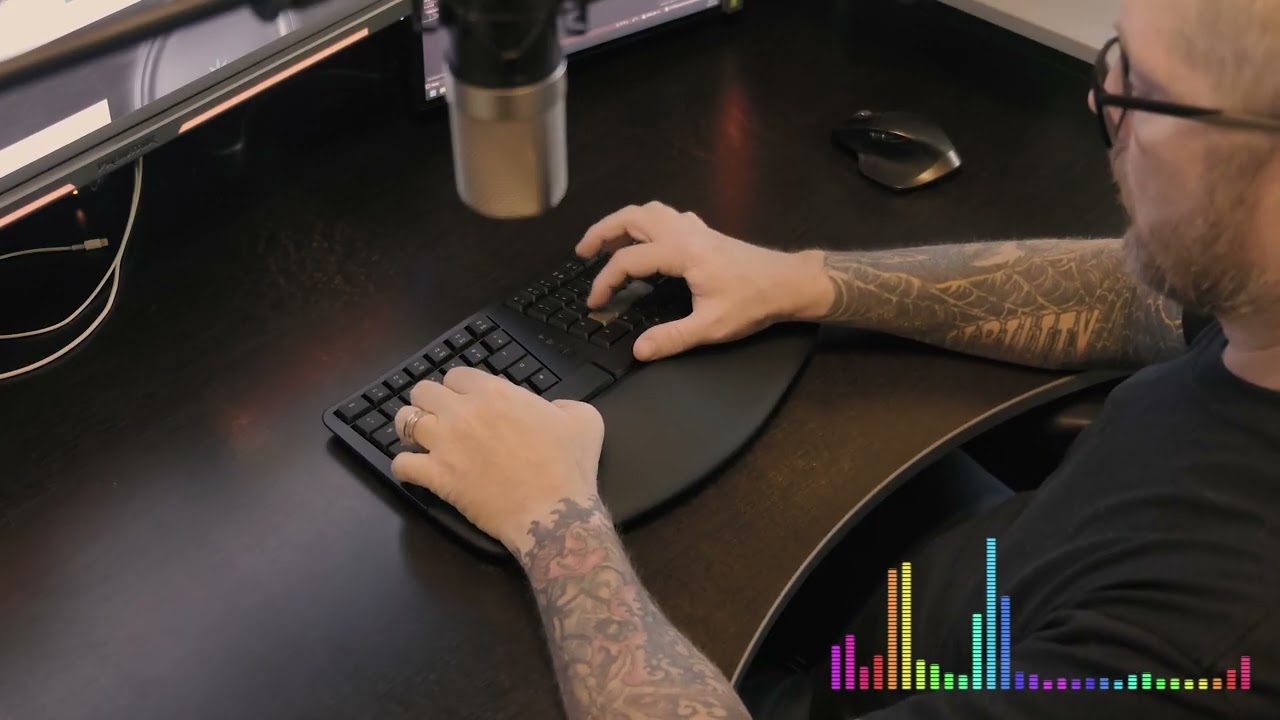 Kinesis Quiet mWave Mechanical Keyboard Sound Comparison