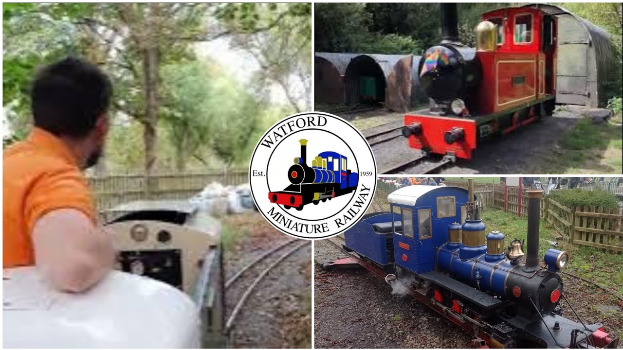 Riding the Miniature Railway Experience at Watford