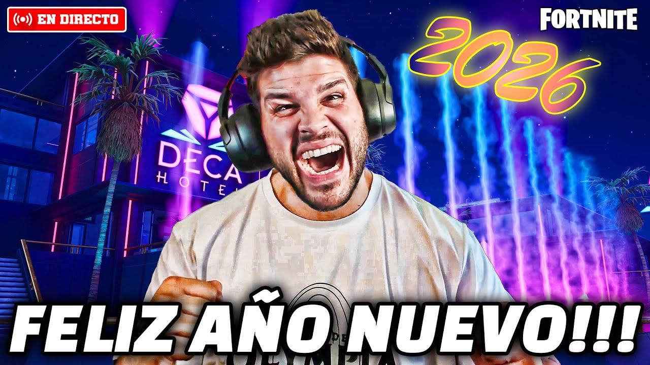✅🎉🥳BIENVENIDOS A 2026 CON EL PRIMER DIRECTO DEL A&Ntilde;O 🎉🥳 #fortnite #fortnitebattleroyale #epicpartner