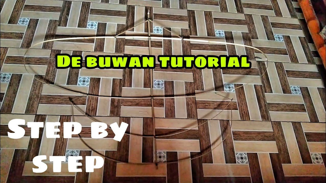 Pano gumawa ng Guryon na De buwan (pwet buwan) Step by step tutorial. Frame ng SARANGGOLA na guryon