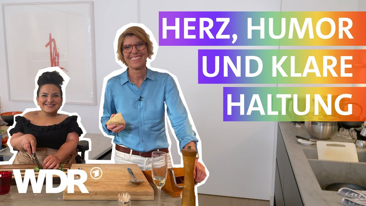 Schauspielerin Kübra Sekin zu Gast bei Böttinger. Wohnung 17 | WDR