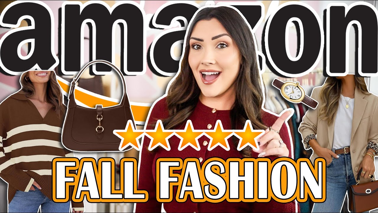 БОЛЬШОЙ ПОДБОР ОСЕННЕЙ МОДЫ AMAZON 🍁🤎 свитера, джинсы, платья и многое другое 🙌🏼 #amazonfashion