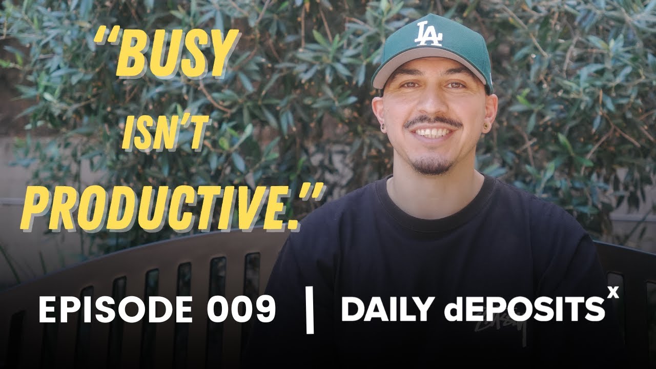 Design, Discipline & Protecting Your Energy | DAILYdEPOSITS Podcast Ep. 009
