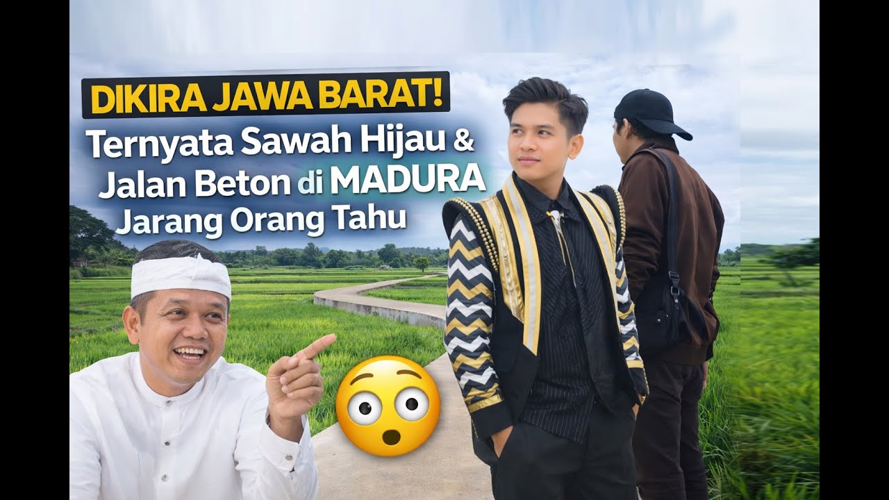 Dikira Jawa Barat! Ternyata Persawahan Sejuk Ini Ada di Sumenep #kdm #valenda7