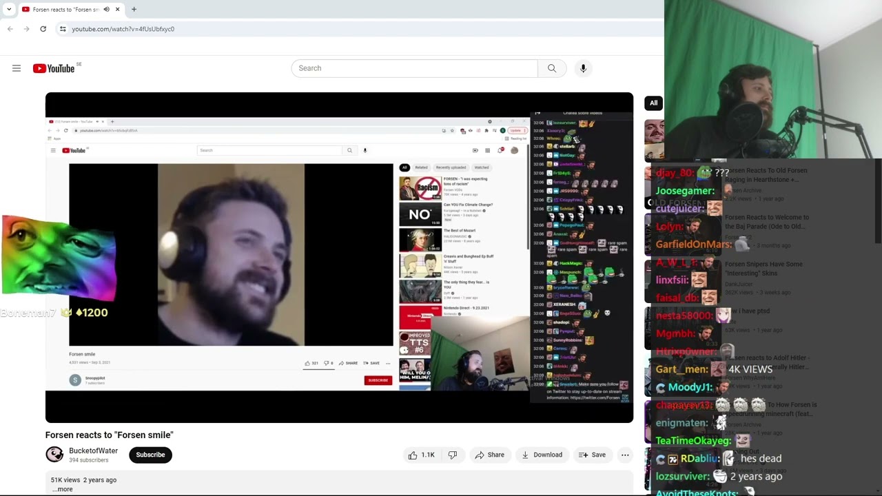 Forsen Reacts to Forsen reacts to 