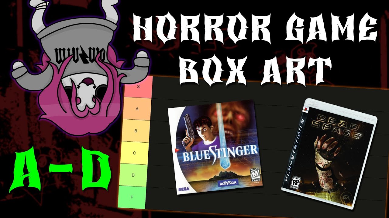 Horror Box Art Tier List [A-D] Part 1/3