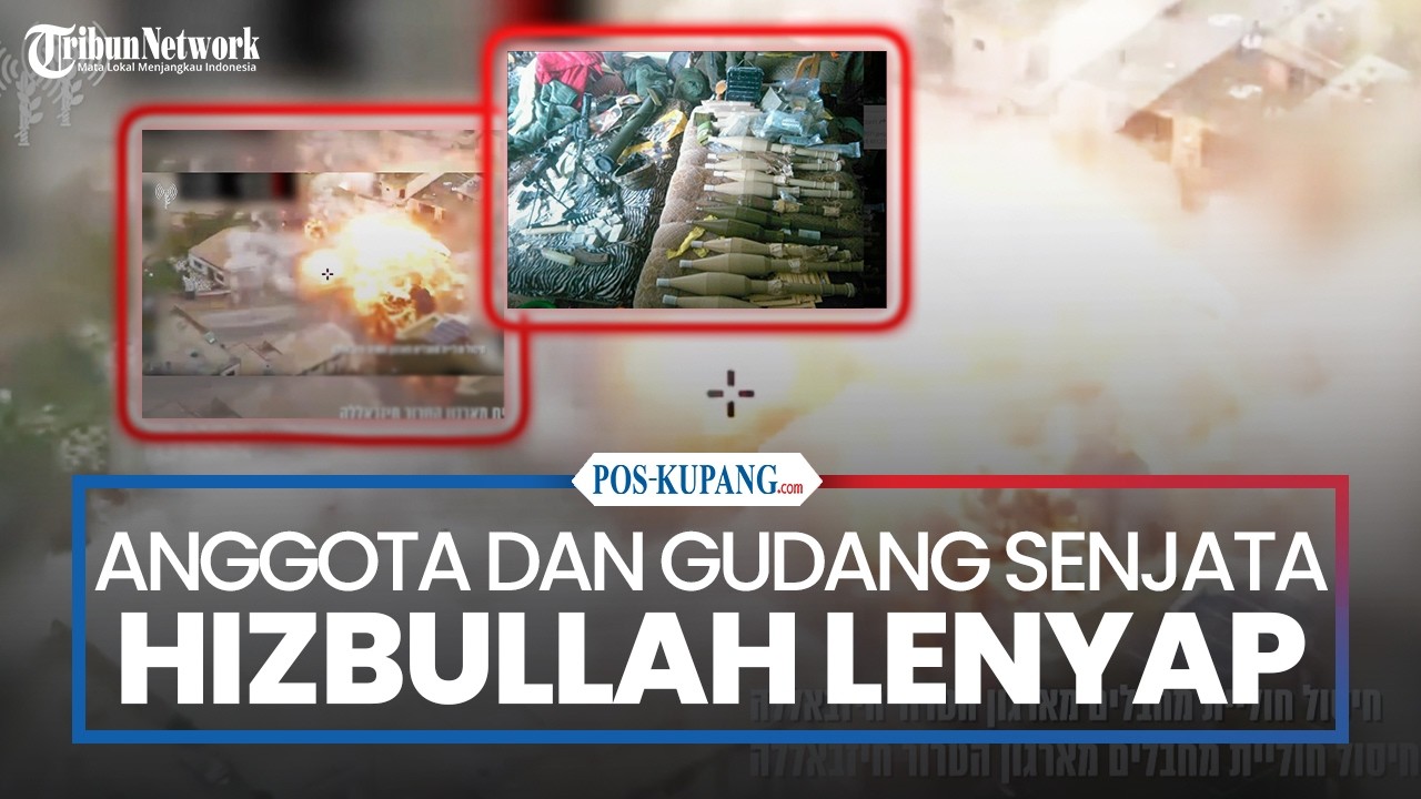 IDF Lenyapkan Anggota Teroris dan Gudang Senjata Hizbullah