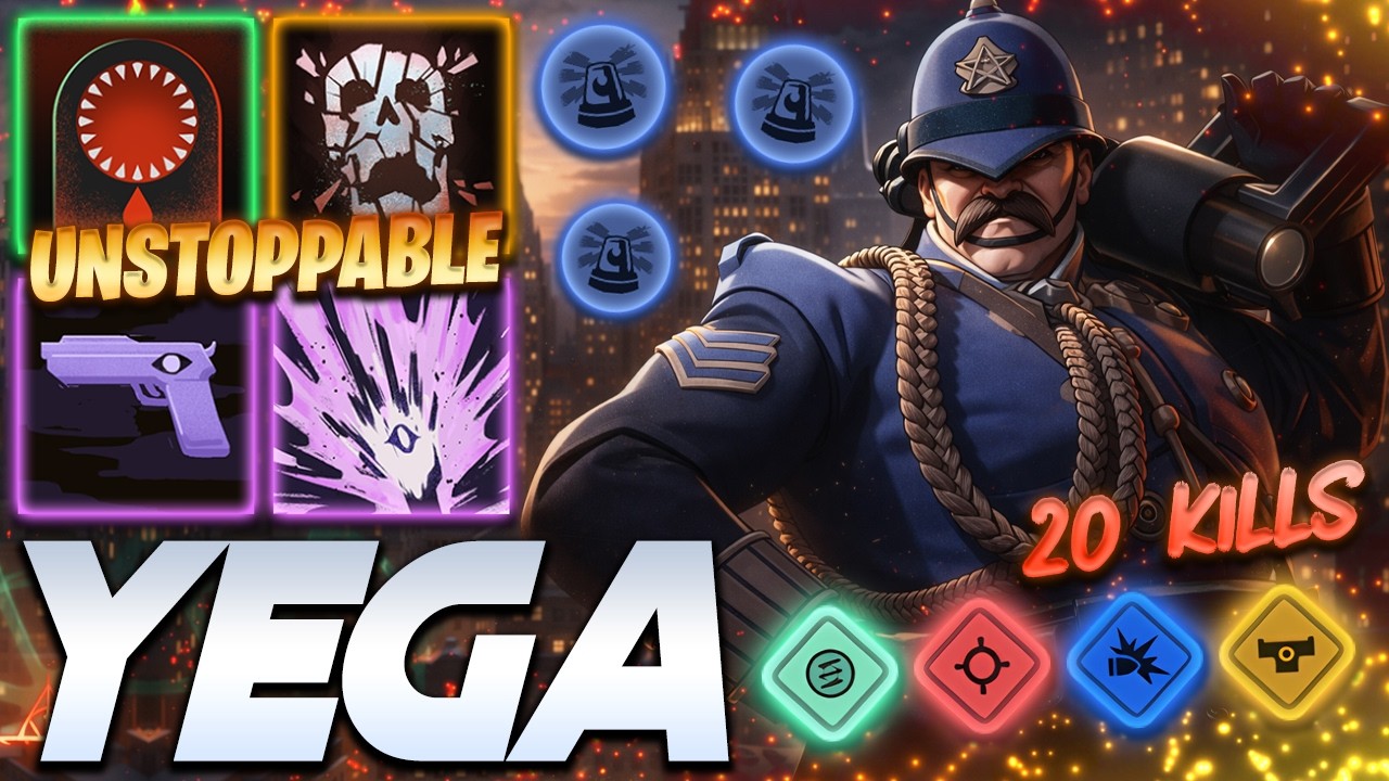 Yega Warden UNSTOPPABLE 20 KILLS - Deadlock Pro Gameplay & Guides [Watch & Learn]