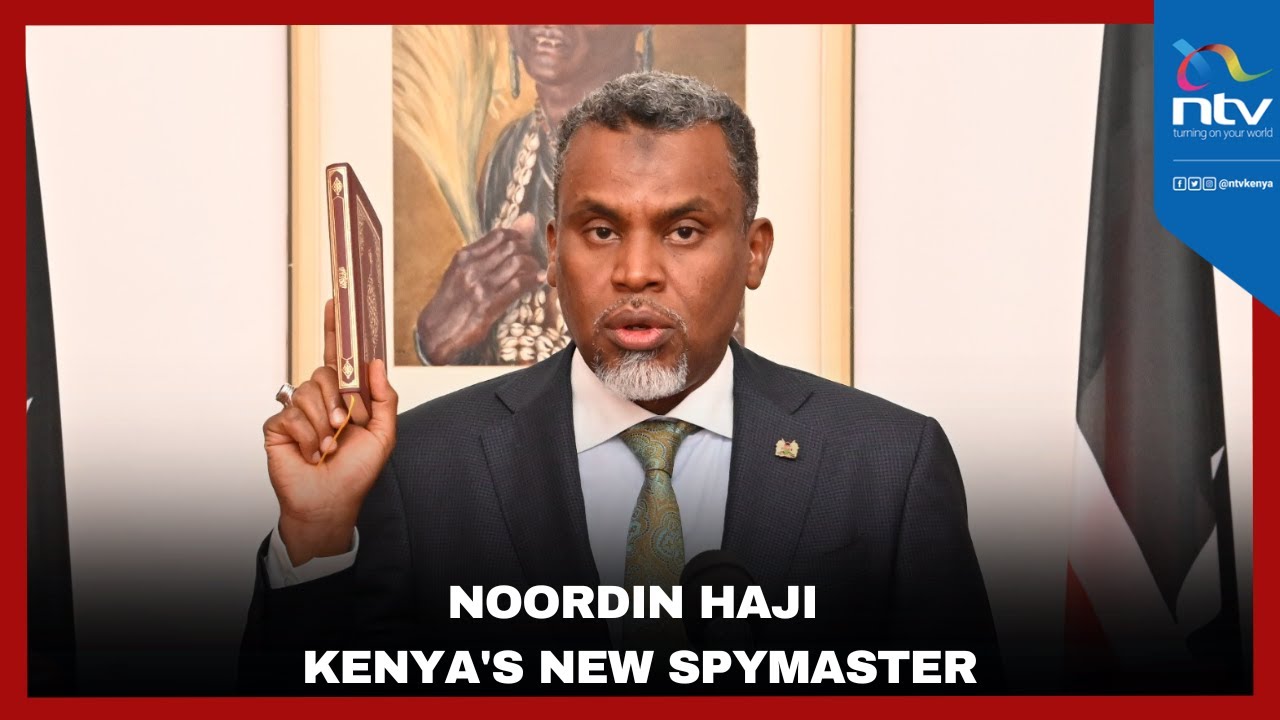 Noordin Haji sworn in as NIS Director-General