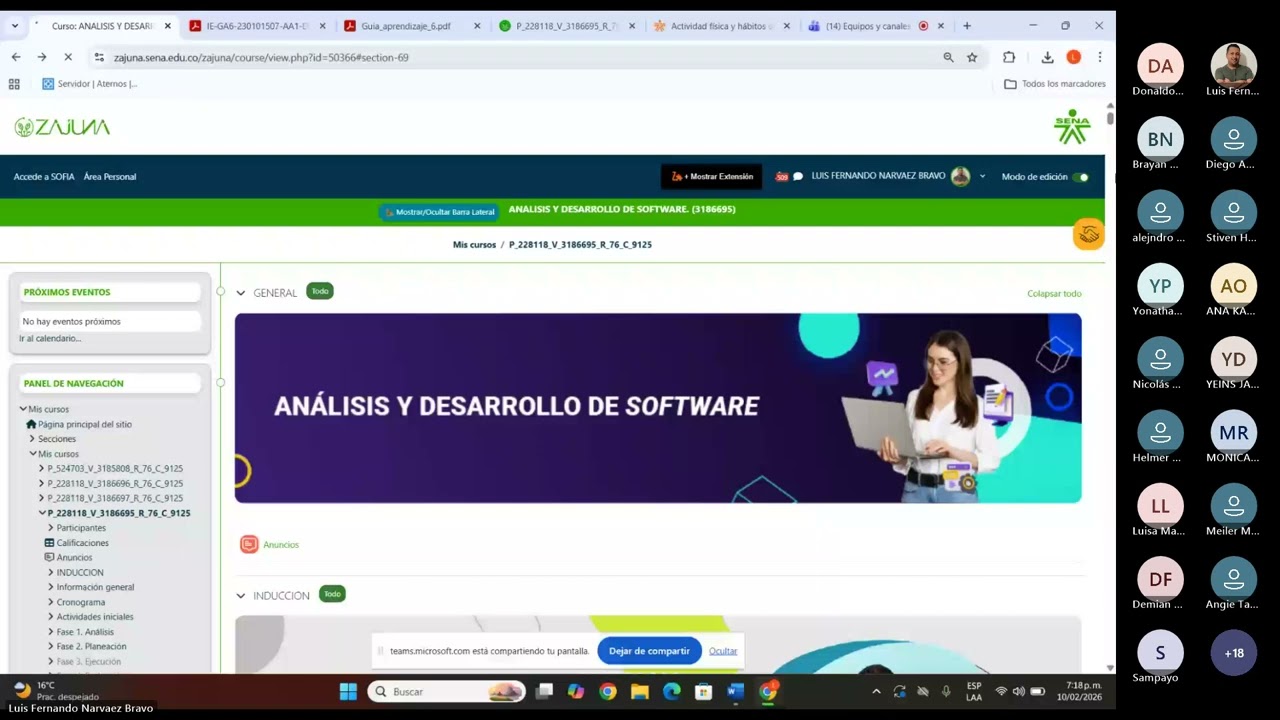 ENCUENTRO SINCRONICO ANALISIS Y DESARROLLO DE SOFTWARE 2026 02 10