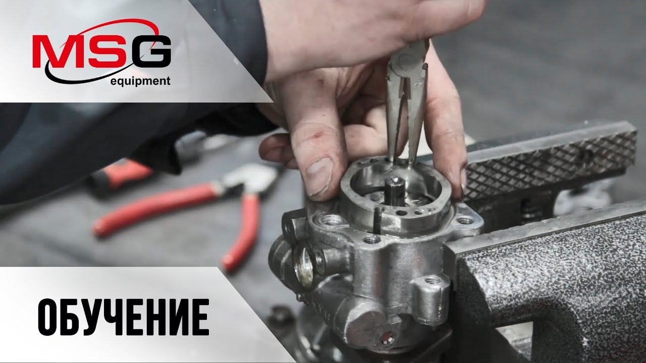 Ремонт одноконтурного насоса ГУР (KAYABA) для Volkswagen и Audi