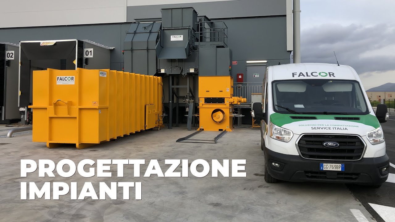 Progettiamo e realizziamo impianti per la compattazione dei rifiuti, su misura per ogni esigenza.