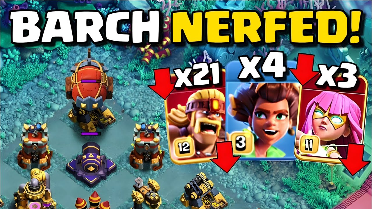SUPER BARCH After NEW UPDATE in TH16 is Still OP | Clash of Clans Update