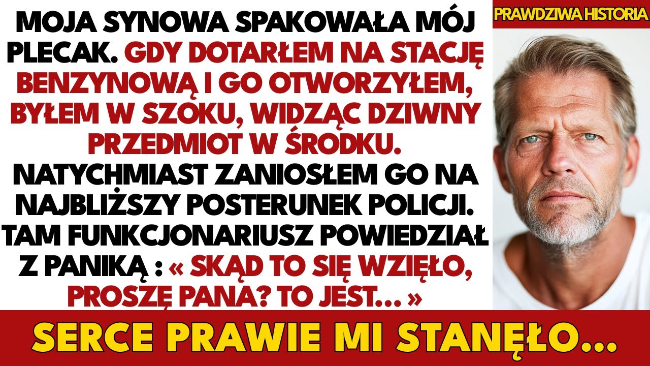 Znalazłem Dziwny Przedmiot W Plecaku I Zaniosłem Na Posterunek. Wszyscy Zblednęli.