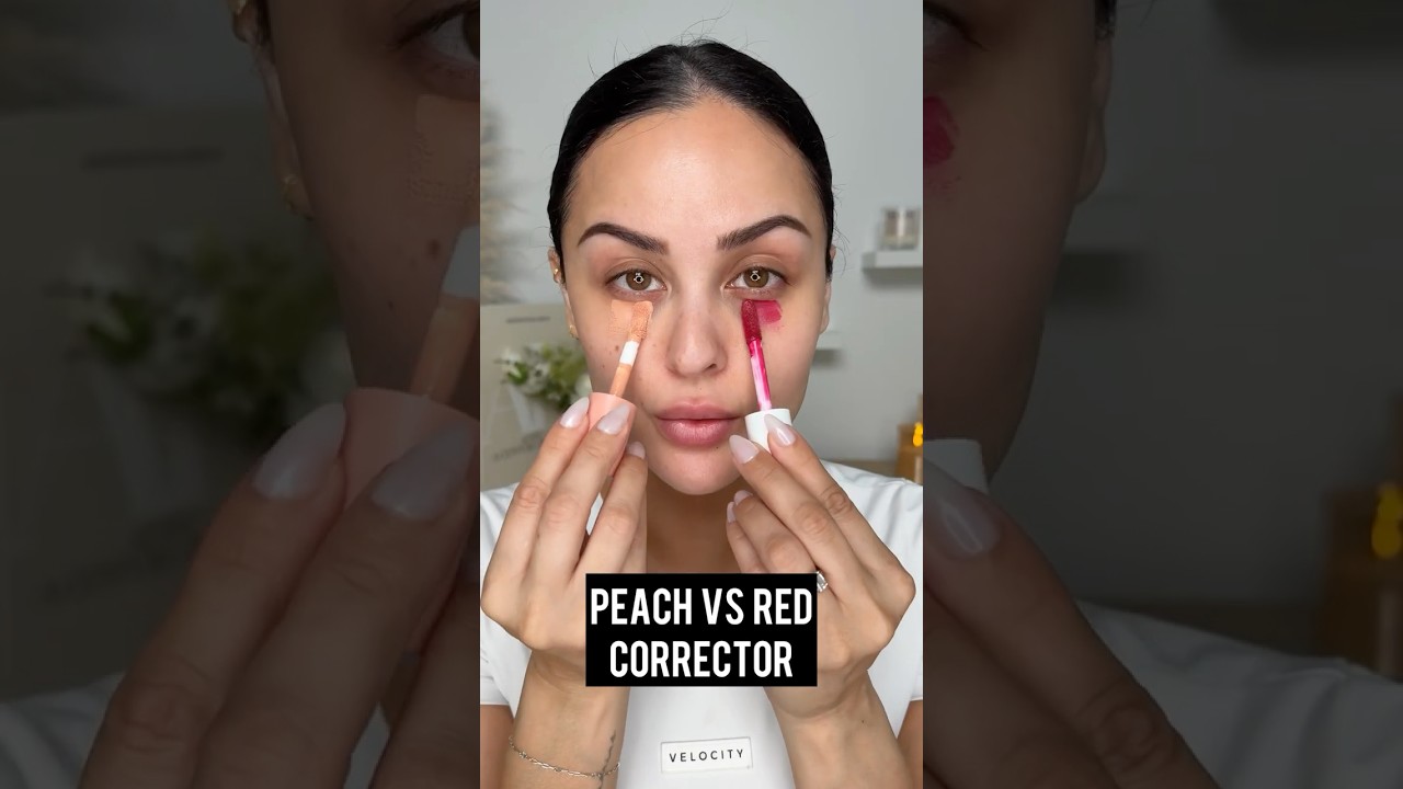 Peach vs Red Concealer l Christen Dominique
