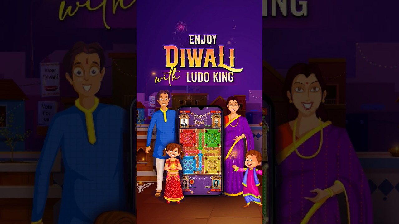 This #Diwali 🪔, let's roll the dice of joy and togetherness with #LudoKing! ✨