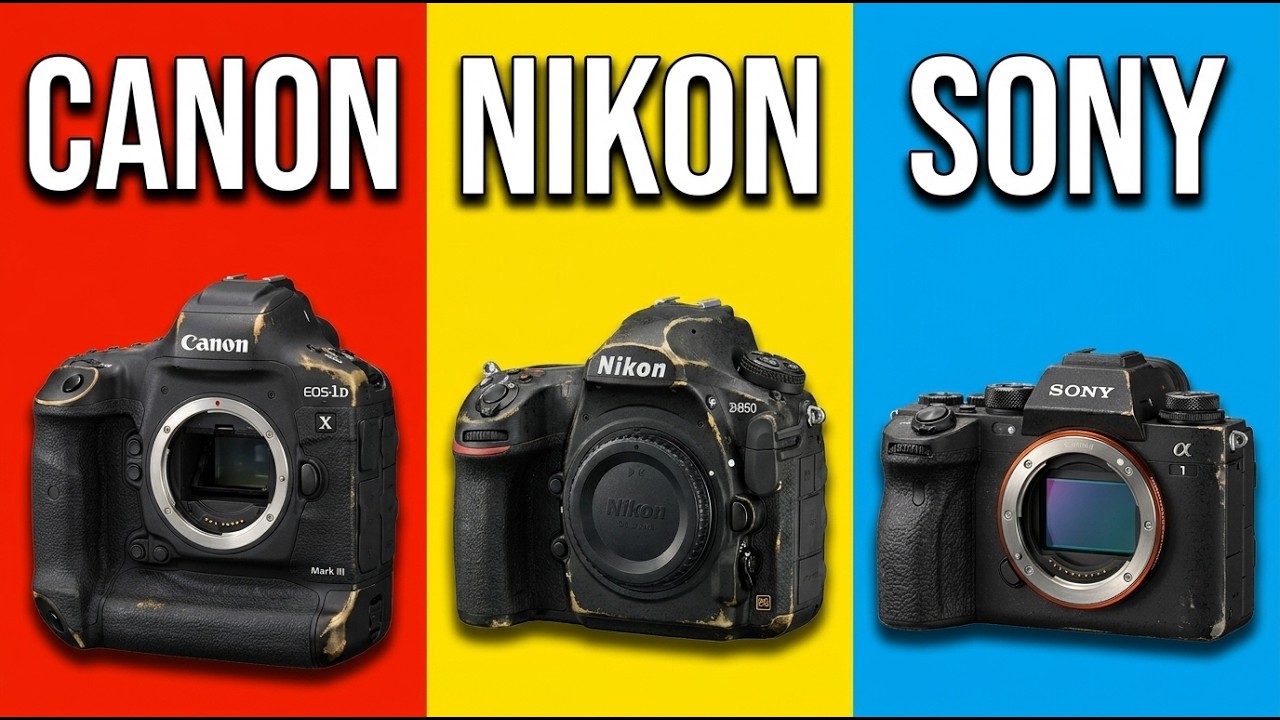 Canon vs Nikon vs Sony &mdash; Which Brand Actually Holds Up Long-Term?
