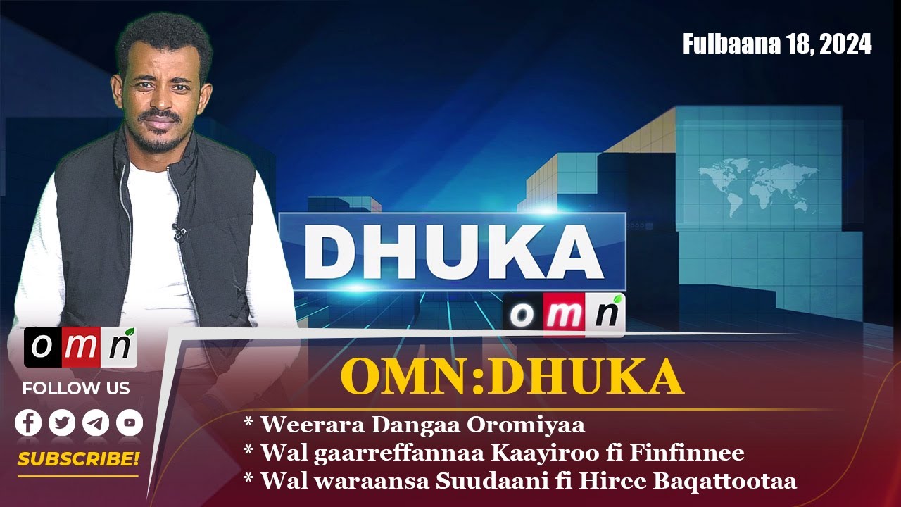 Dhuka - Xiinxala Gabaasaalee Fulbaana 18, 2024