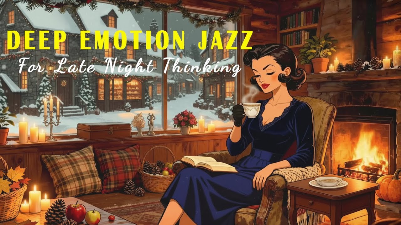 Lost in a Winter Night: Deep Emotion Jazz & Soulful Melodies for Midnight Thoughts