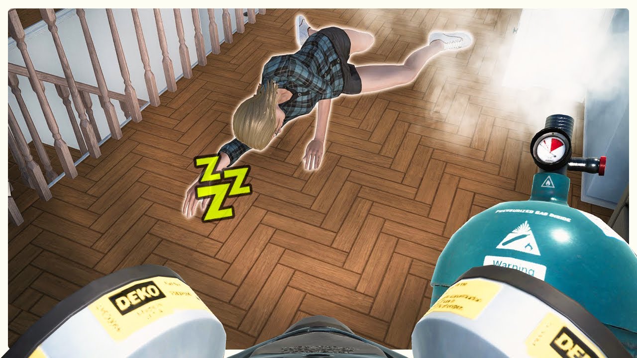 Using Sleeping Gas to Rob Homes in Thief Simulator 2