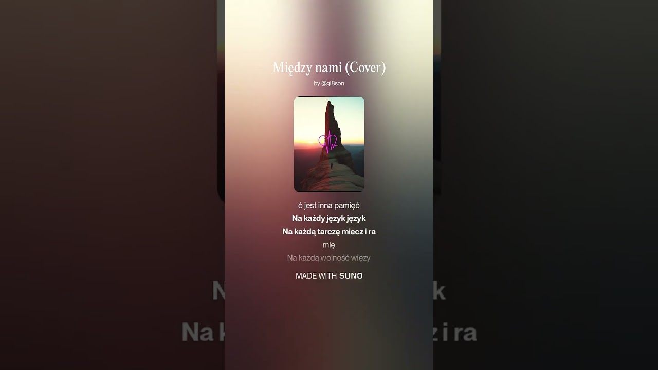 Między nami Cover