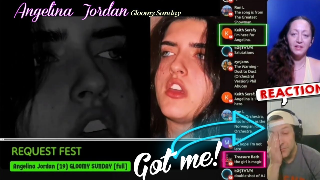 Angelina Jordan - Made Presto Tear Up!!! (19) Gloomy Sunday Reaction on Request Fest