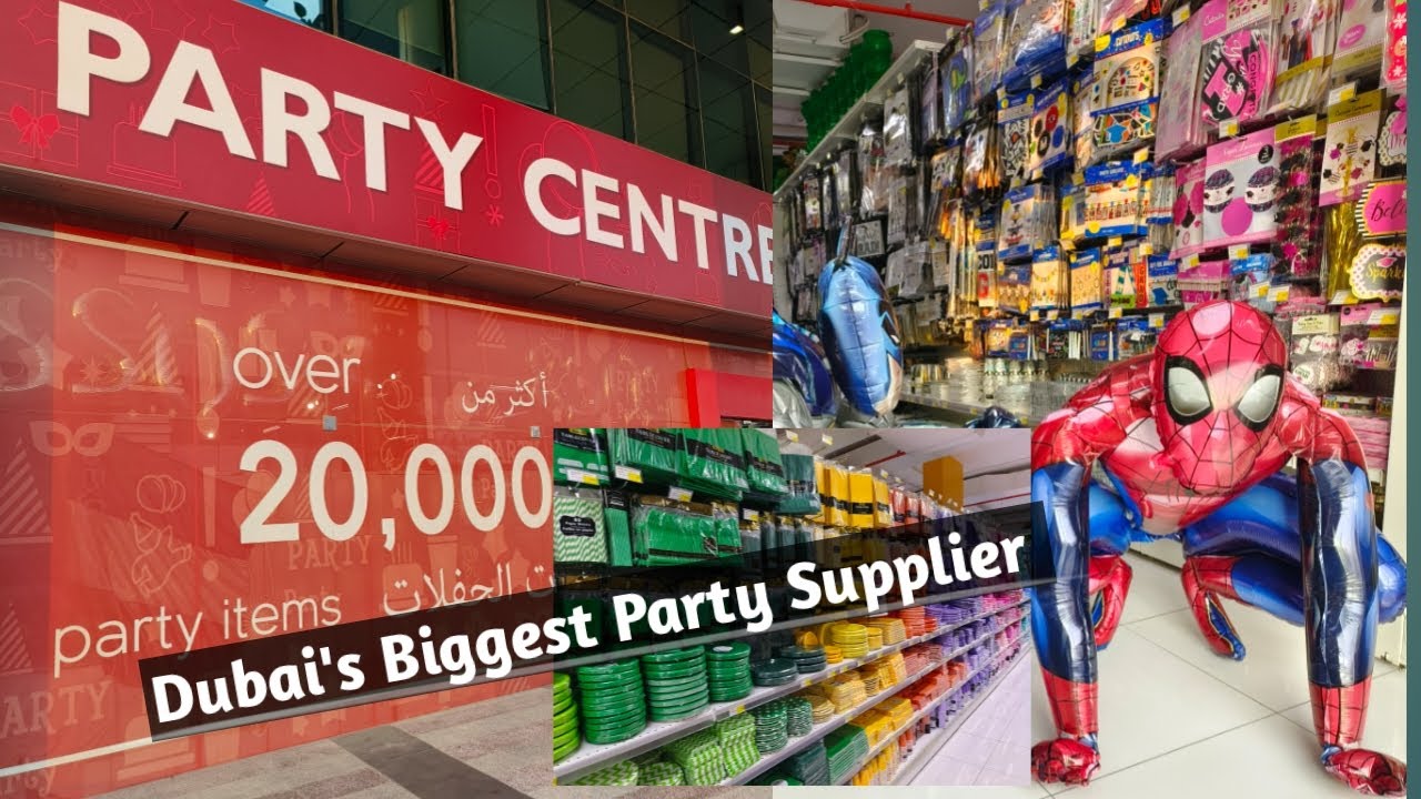Dubai's Biggest Party Supplier ( All event related stuff at one stop)