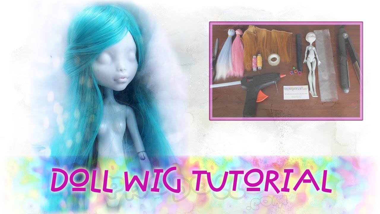 How to make wig for Monster High and other dolls