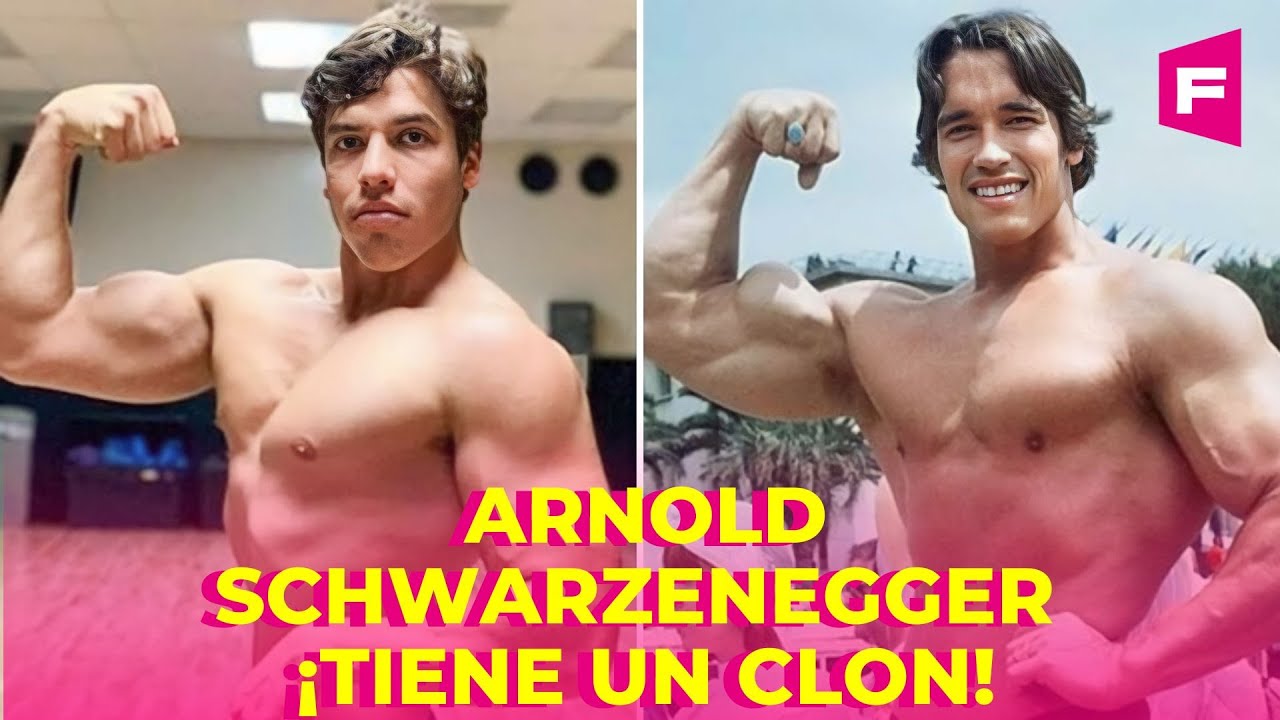 El hijo de Arnold Schwarzenegger ¡es su clon!