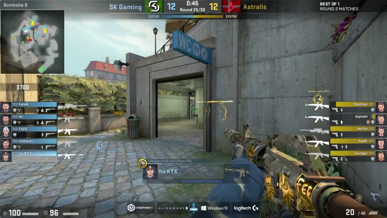 FALLEN 4K VS ASTRALIS [ESL NY]