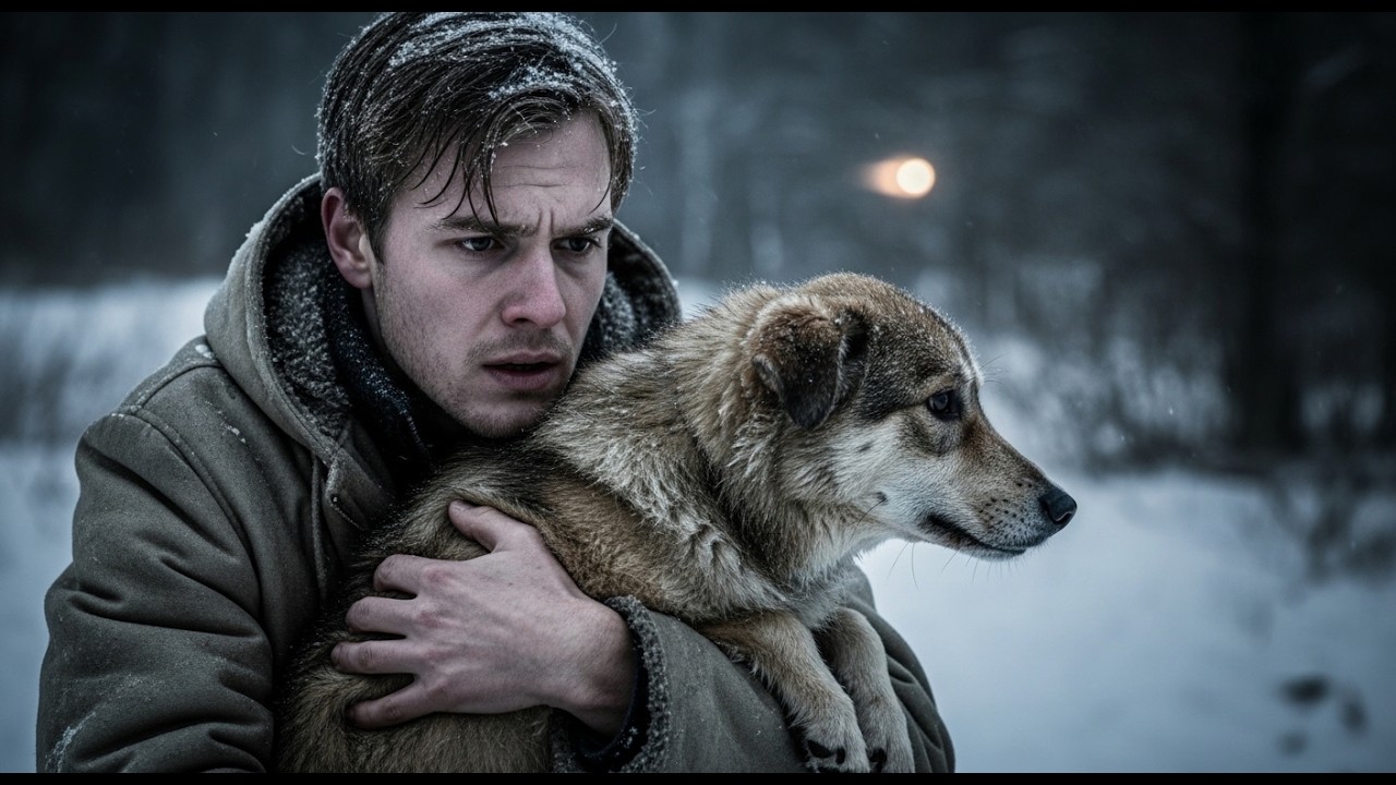 A WOUNDED DOG APPEARS IN THE FROZEN FOREST… and HIS LIFE IN THE VILLAGE EXPLODES