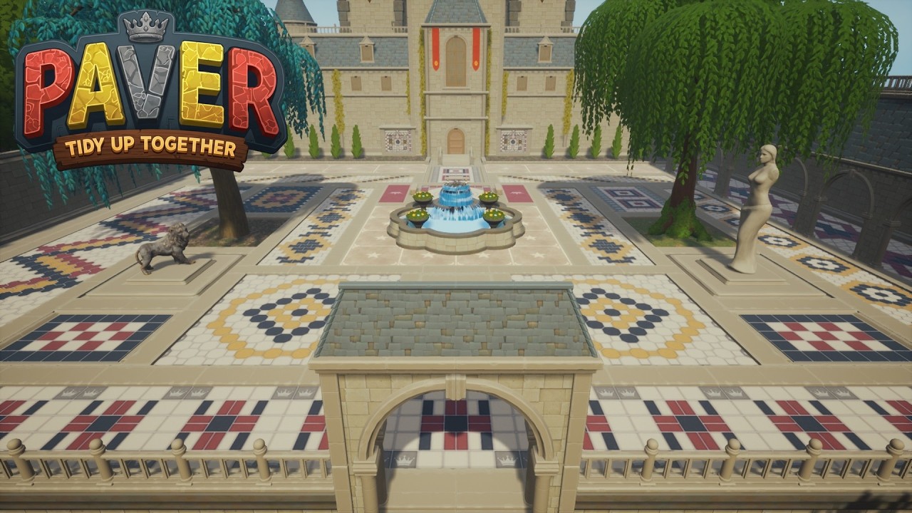 Satisfyingly Placing The Rest Of Our Tiles ~ Paver Tidy Up Together