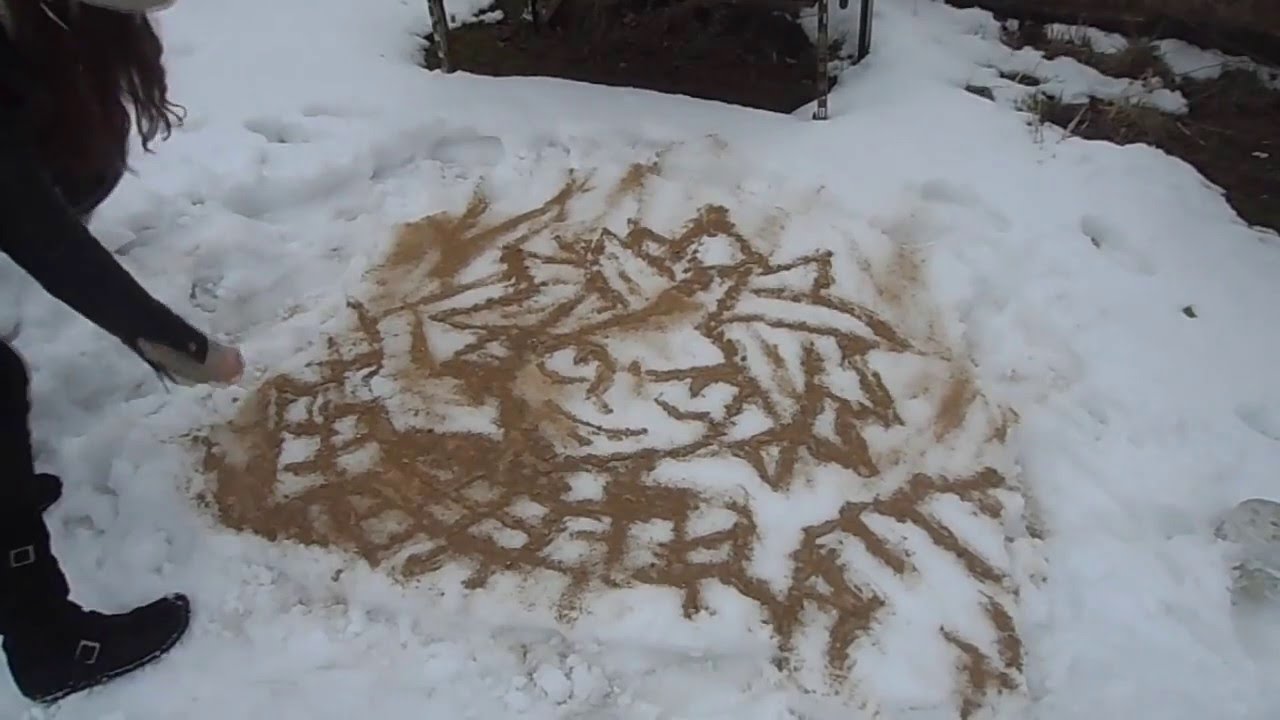 Fairy Tail - Natsu D. drawn with sand!