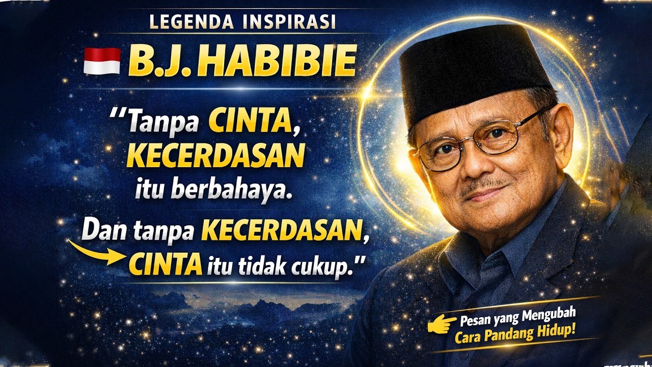 MIMPI YANG DIJAGA DENGAN ILMU - B.J. HABIBIE -  #quotes #motifasi