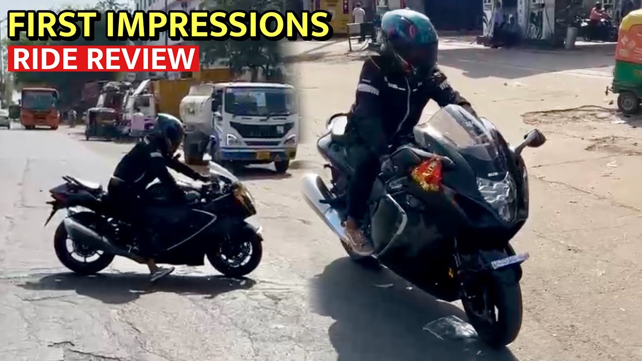 2024 SUZUKI HAYABUSA GEN 3 FIRST RIDE REVIEW IMPRESSION