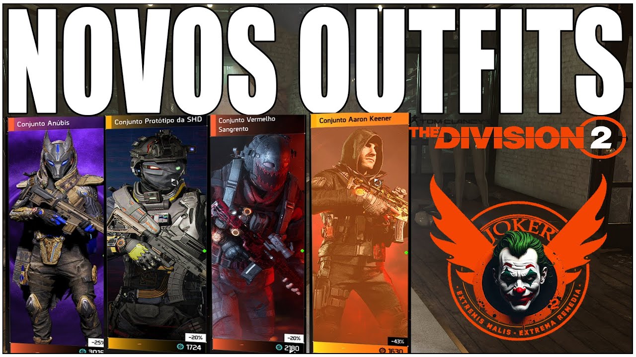 OUTFIT DO ANUBIS NO THE DIVISION 2
