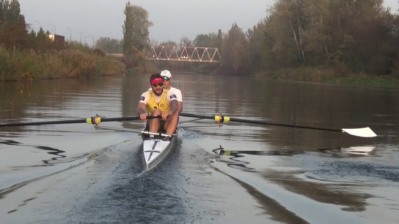 rowing first 500 race pace pair