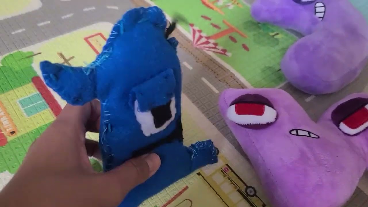 Number lore plush episode 1 to get X's gem back