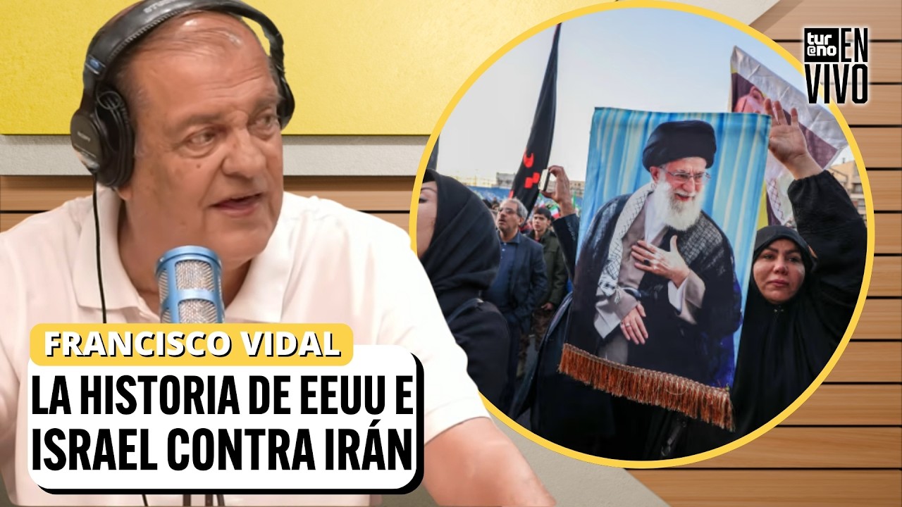 ¿Por qué EEUU e Israel ATACAN a Irán? Lecciones de HISTORIA con el Profe Vidal | Turno En Vivo