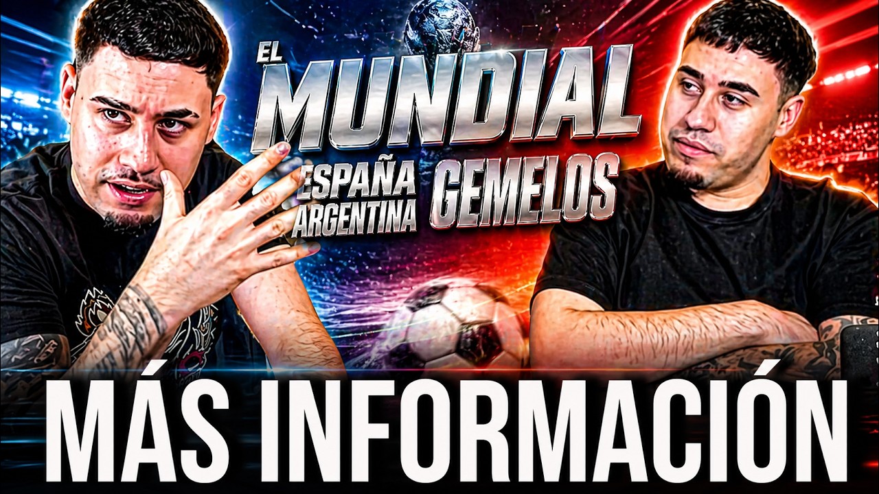 AS&Iacute; SER&Aacute; EL MUNDIAL DE LOS GEMELOS &iexcl;SU NUEVO REALITY!
