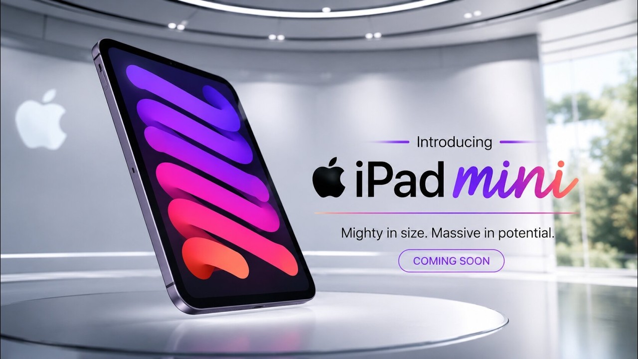 Apple iPad Mini 8 PIERWSZE SPOJRZENIE &ndash; Oficjalna data premiery i cena ujawnione?😍😍