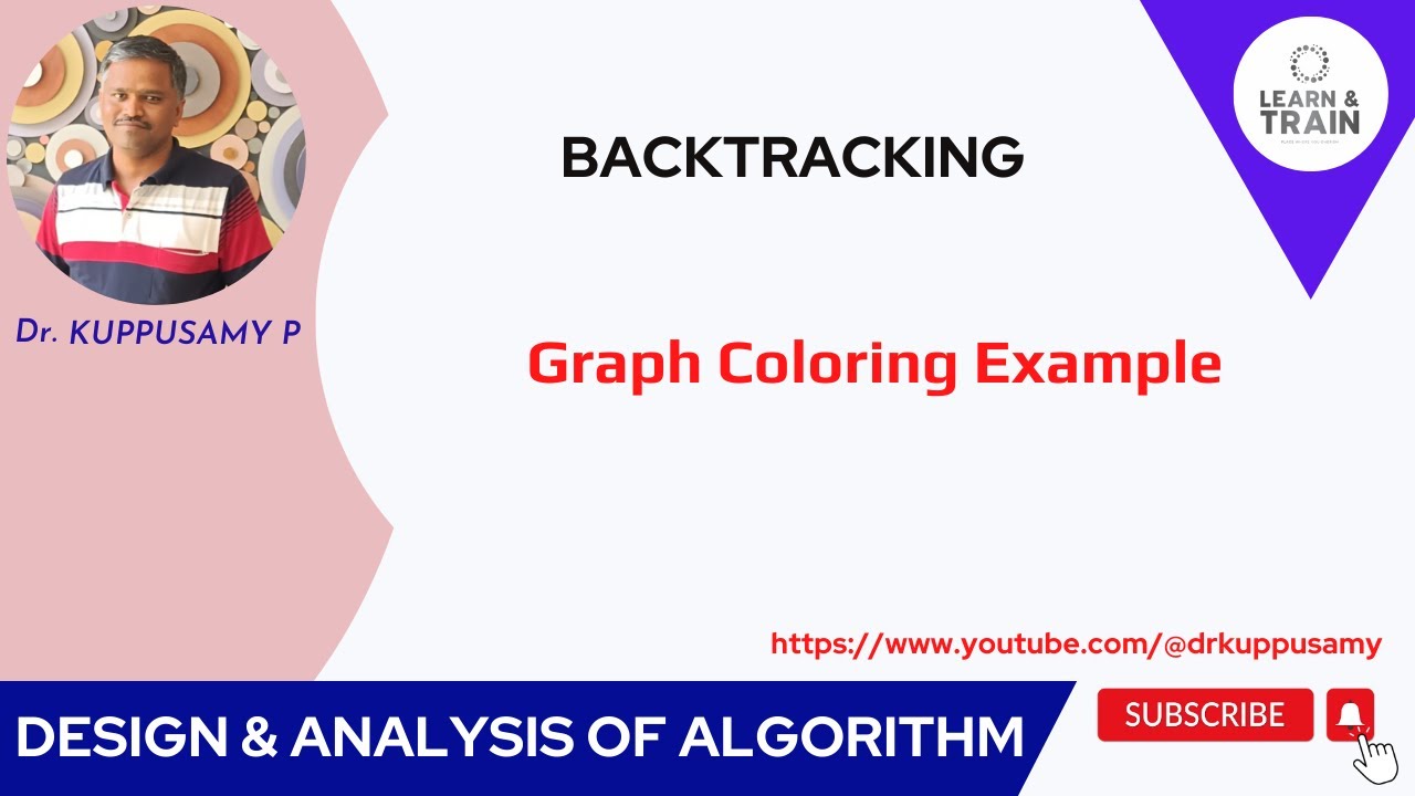 60 Backtracking - Graph Coloring Example