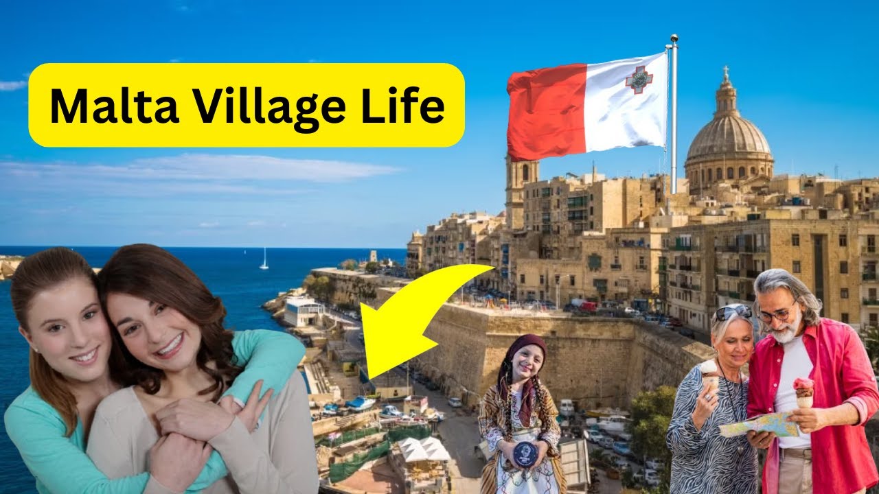 Malta Village Life Documentory |  Peaceful & Traditional Life in Malta |  Whispers of Stone and Sea
