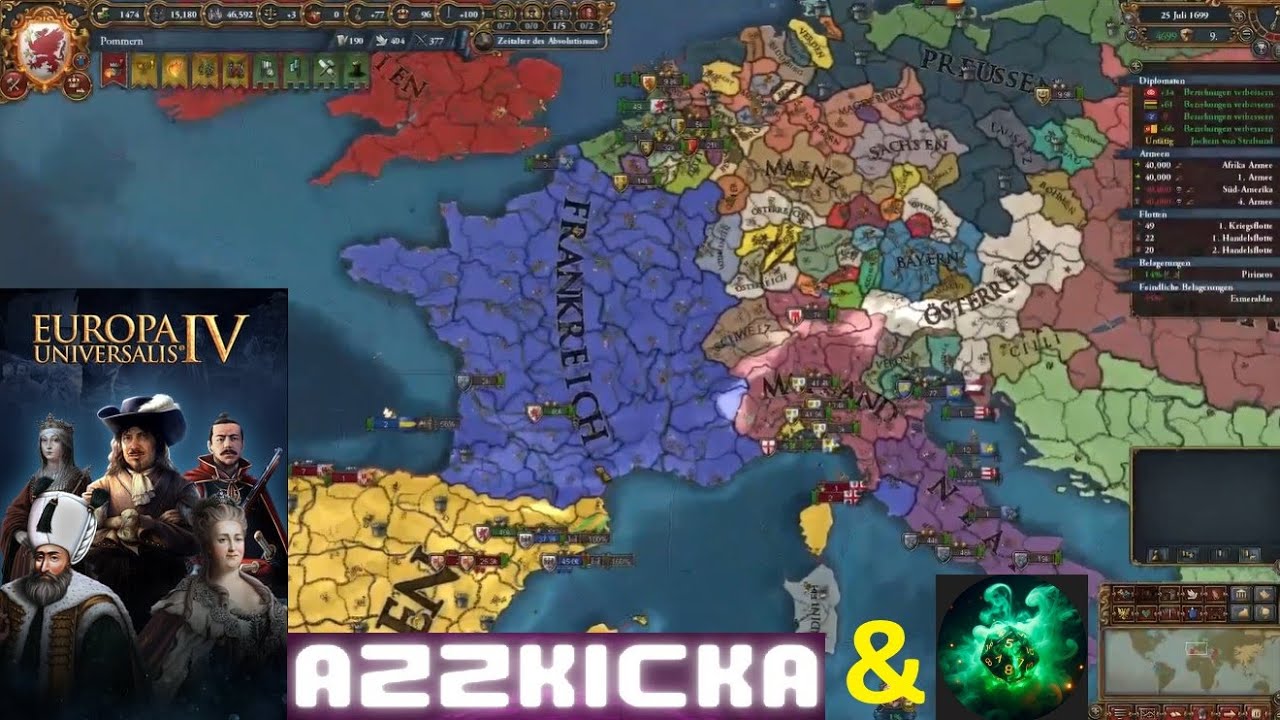 es sah so leicht aus...-Europa Universalis IV-Letsplay2gether mit Granzym-#44