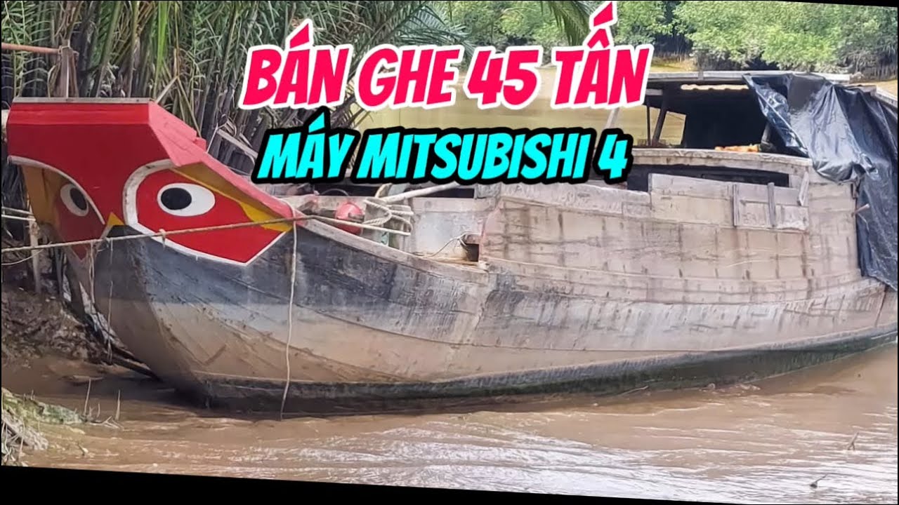 BÁN GHE 45 TẤN, MÁY MITSUBISHI 4, GIÁ 100 TRIỆU ☎️: 0908656923. 